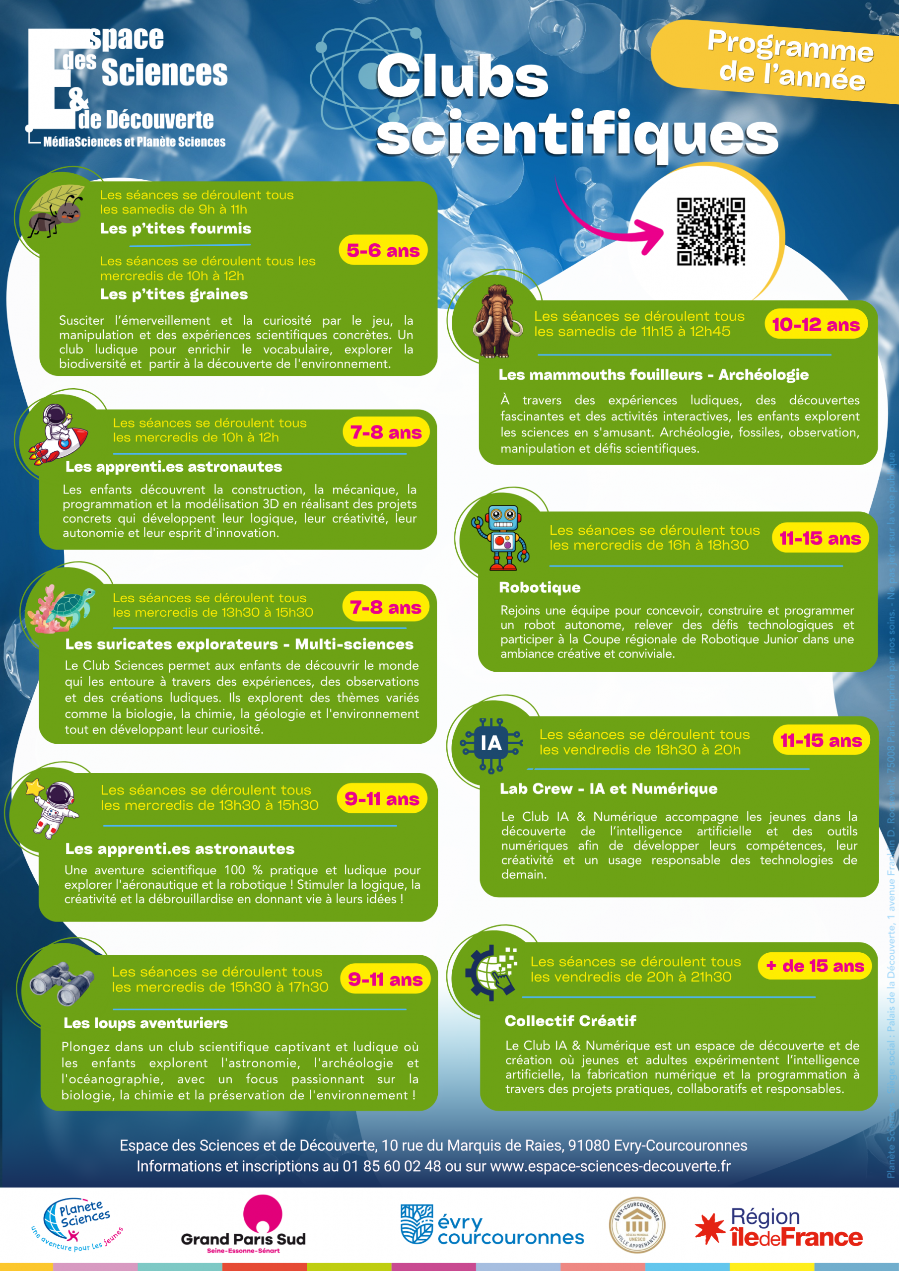Clubs scientifiques